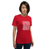 Continuous Red Unisex t-shirt