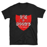 2's & Booze Logo Short-Sleeve Unisex T-Shirt Red & White