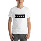 Booze Black Block Short-Sleeve Unisex T-Shirt