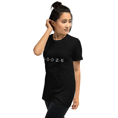Booze (Friends) Short-Sleeve Unisex T-Shirt
