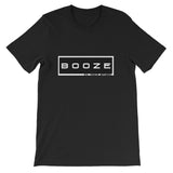 Booze Black Block Short-Sleeve Unisex T-Shirt