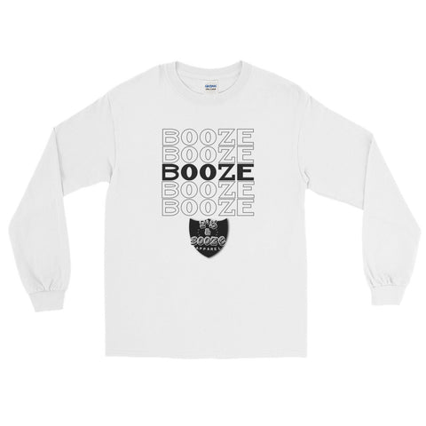 5 Booze & Logo Long Sleeve T-Shirt