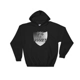 2's & Booze Logo Hoodie Black & White