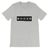 Booze Black Block Short-Sleeve Unisex T-Shirt