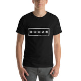 Booze Black Block Short-Sleeve Unisex T-Shirt