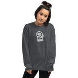 The "2" Unisex Sweatshirt