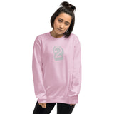 The "2" Unisex Sweatshirt