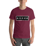 Booze Black Block Short-Sleeve Unisex T-Shirt